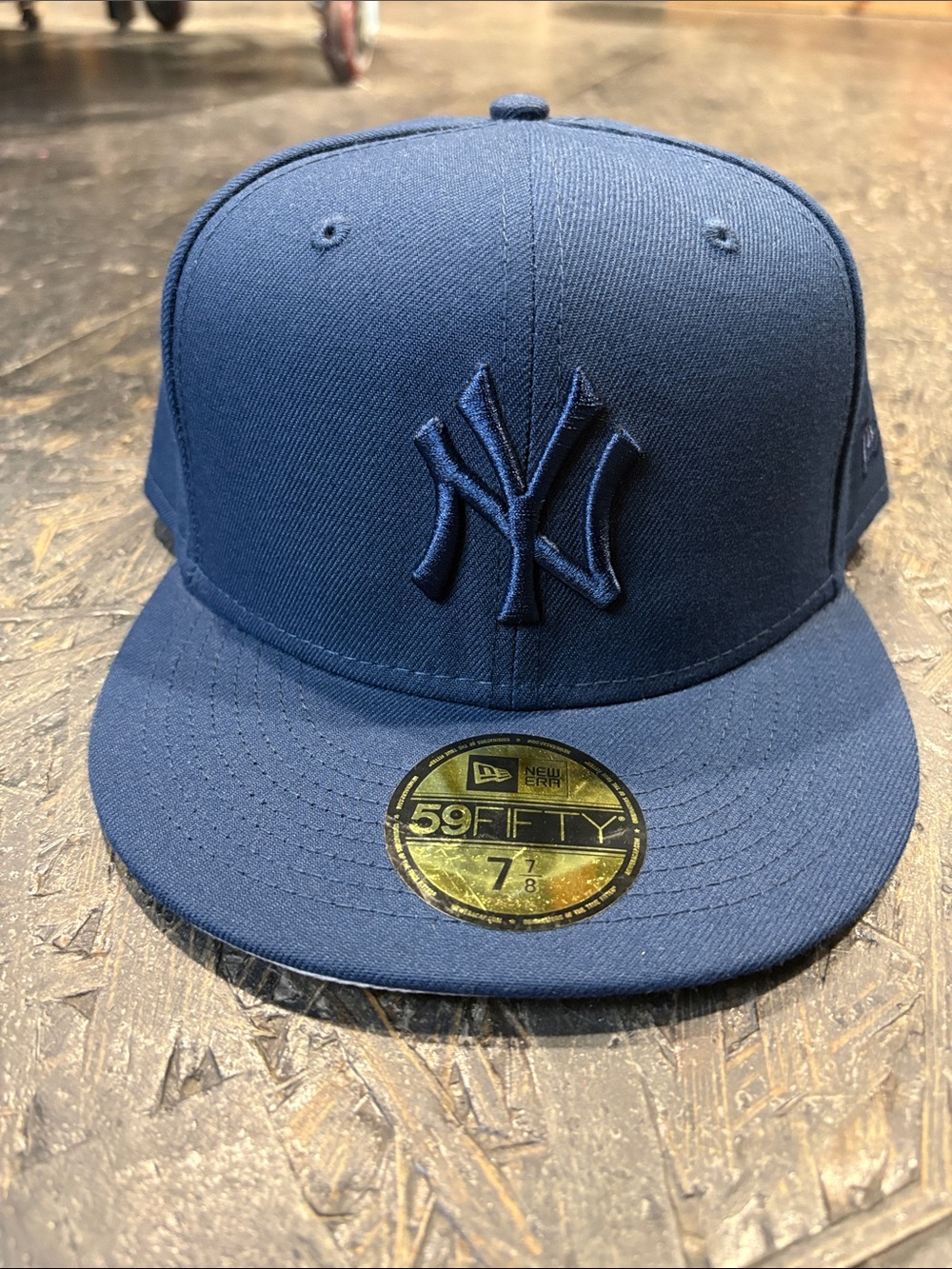 New Era Navy New York Yankees Fitted Cap